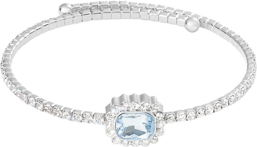 Stroili Bangle Romantic Shine Metallo Cristallo Collezione: Romantic Shine Bianco