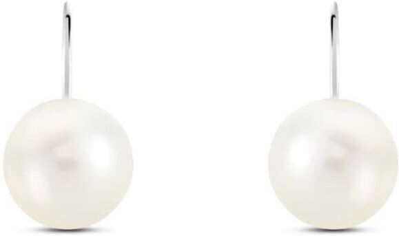 Stroili Orecchini Pendenti Silver Pearls Argento Rodiato Perla sintentica Collezione: Silver Pearls Bianco