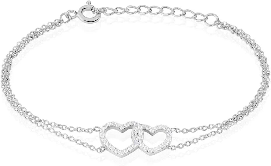 Stroili Bracciale Silver Moments Argento Rodiato Cubic Zirconia Collezione: Silver Moments Bianco