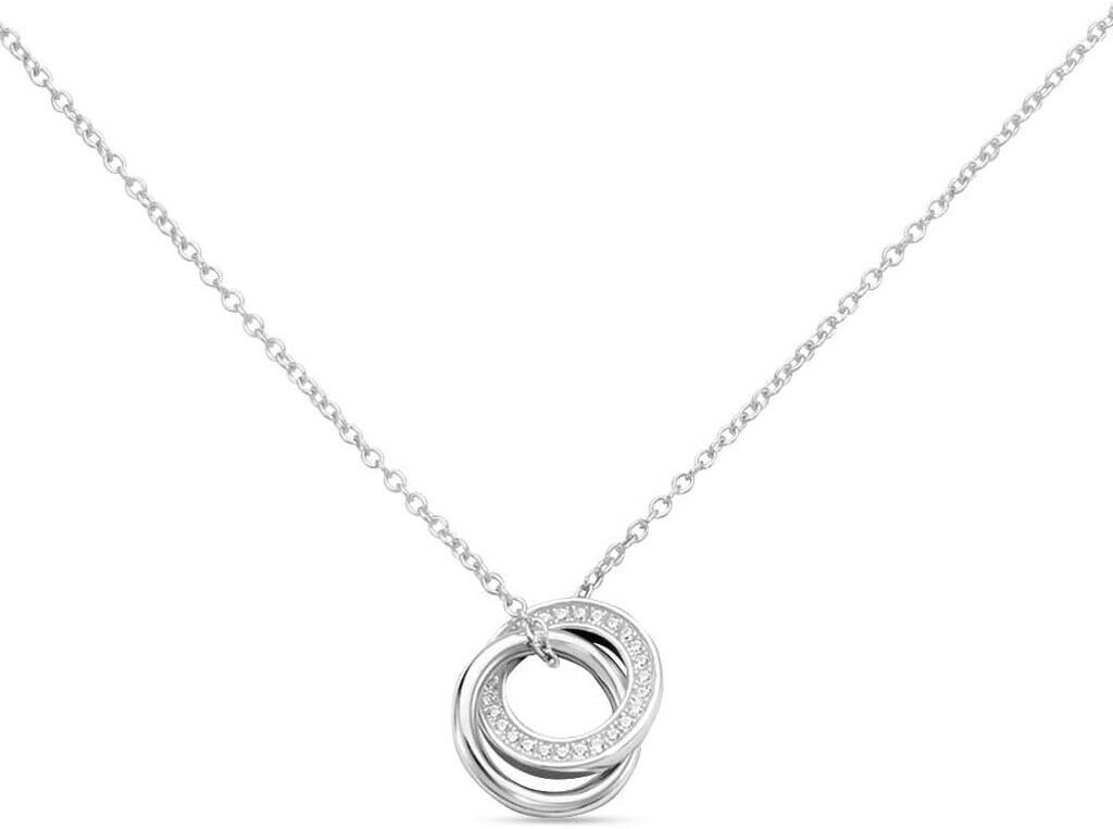 Stroili Collana Silver Shine Argento Rodiato Cubic Zirconia Collezione: Silver Shine Bianco