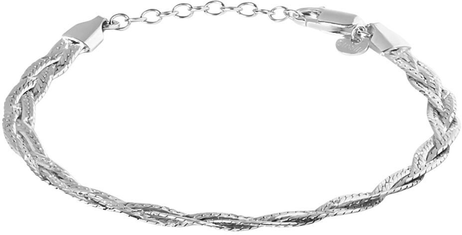 Stroili Bracciale Catena Silver Collection Argento Rodiato Collezione: Silver Collection Bianco