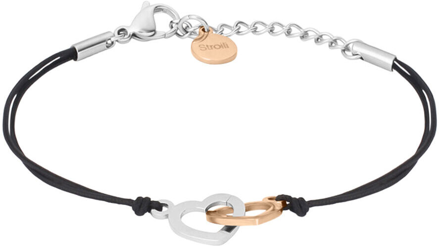 Stroili Bracciale Lady Chic Acciaio Bicolore Bianco / Rosa Collezione: Lady Chic Bicolore Bianco / Rosa