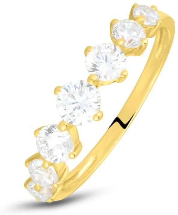 Stroili Anello Riviere Claire Oro Giallo Cubic Zirconia Collezione: Claire - Misura 62 Oro Giallo