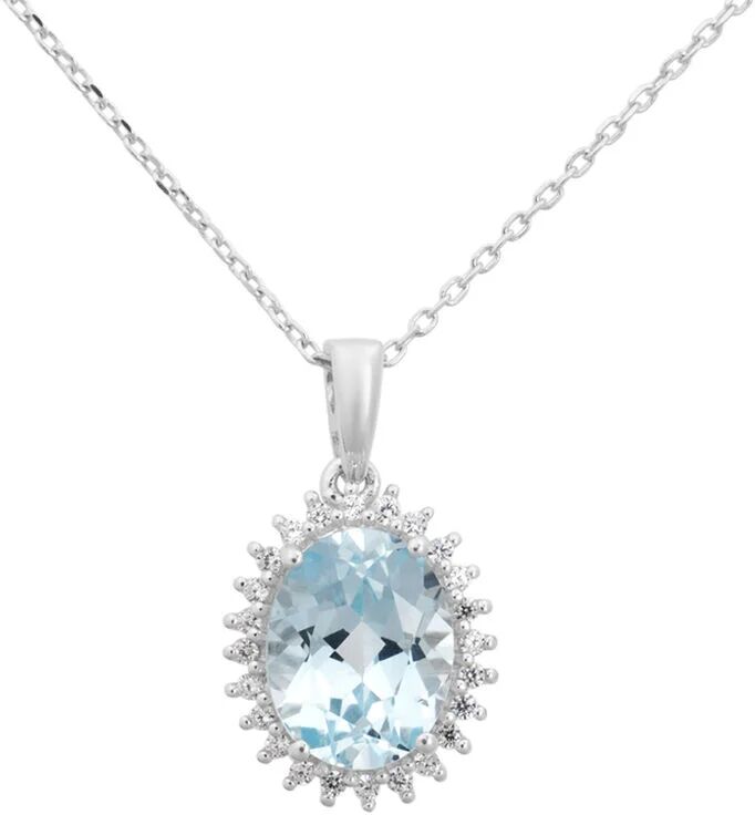 Stroili Collana Amélie Oro Bianco Topazio Cubic Zirconia Collezione: Amélie Oro Bianco