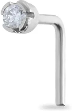 Stroili Piercing Naso Punto Luce Bon Ton Oro Bianco Diamante Collezione: Bon Ton Oro Bianco