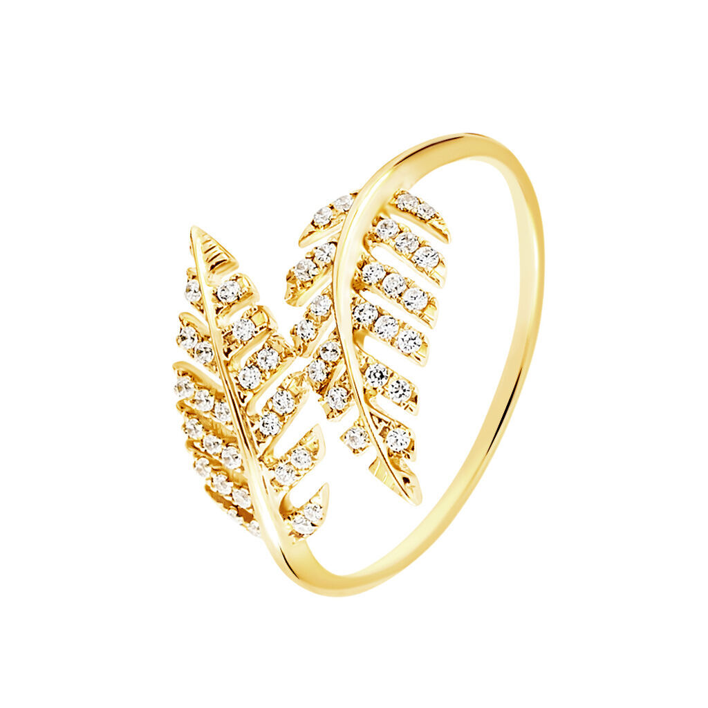 Stroili Anello Claire Oro Giallo Cubic Zirconia Collezione: Claire - Misura 50 Oro Giallo