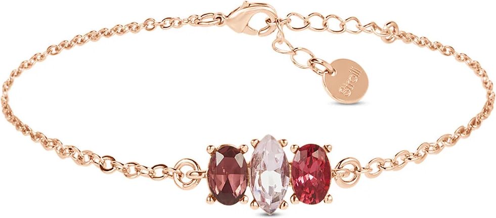 Stroili Bracciale Violet Ottone Rosa Cristallo Collezione: Violet Rosa