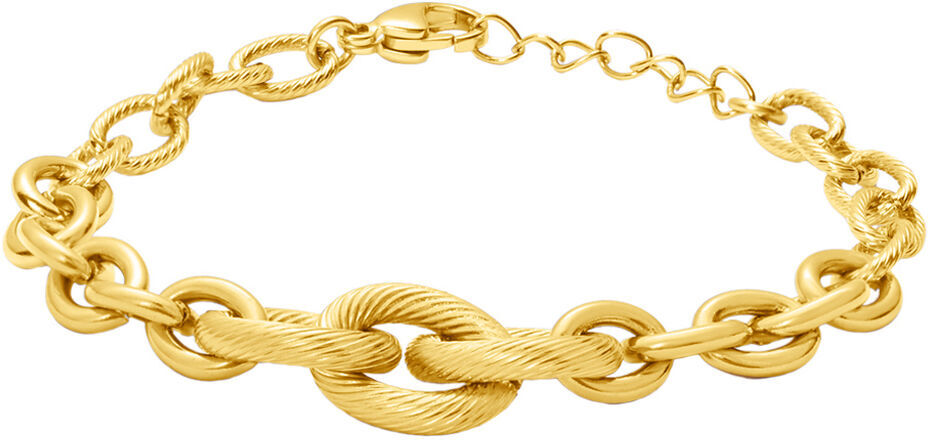 Stroili Bracciale Lady Code Acciaio Dorato Collezione: Lady Code Giallo