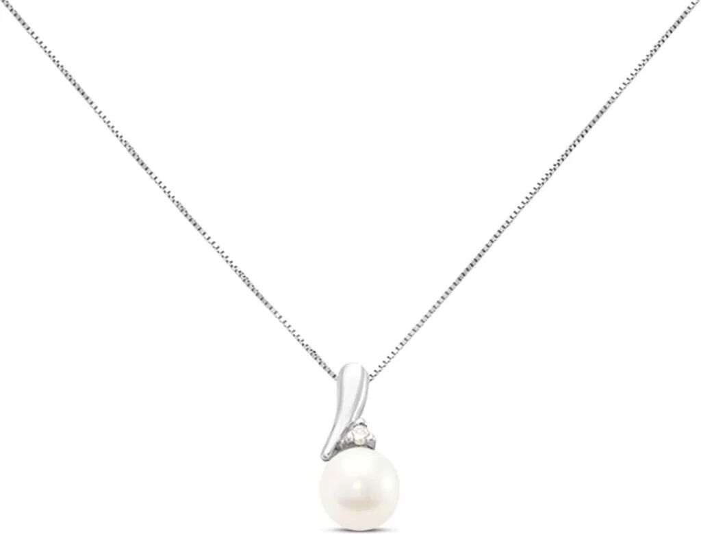 Stroili Collana Gold Pearls Oro Bianco Perla D'Acqua Dolce Diamante Collezione: Gold Pearls Oro Bianco