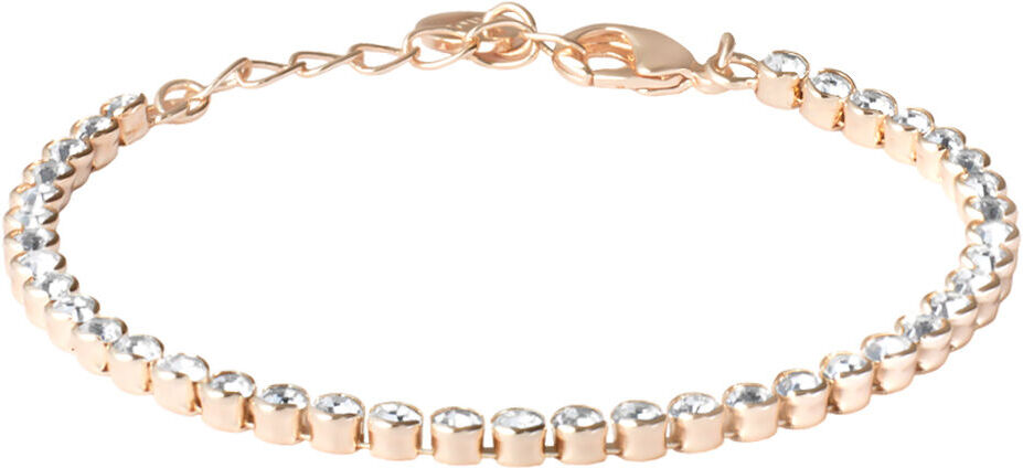 Stroili Bracciale Tennis Romantic Shine Metallo Rosa Cristallo Collezione: Romantic Shine Rosa