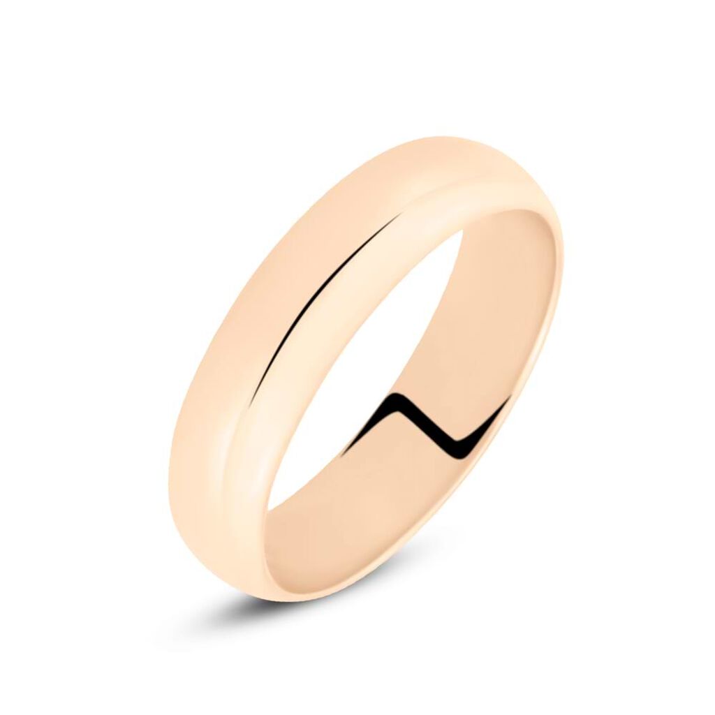 Stroili Fede Mantovana Leggera 6 mm Oro Rosa Collezione: Fede Leggera 750/1000 Oro Rosa