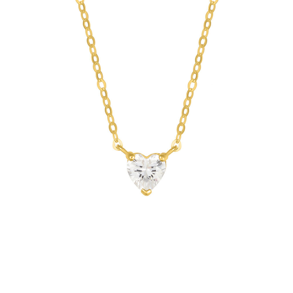 Stroili Collana Punto Luce Claire Oro Giallo Cubic Zirconia Collezione: Claire Oro Giallo