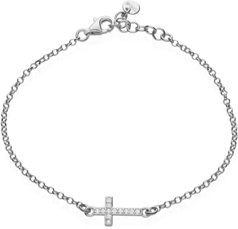 Stroili Bracciale Silver Soul Argento Rodiato Cubic Zirconia Collezione: Silver Soul Bianco