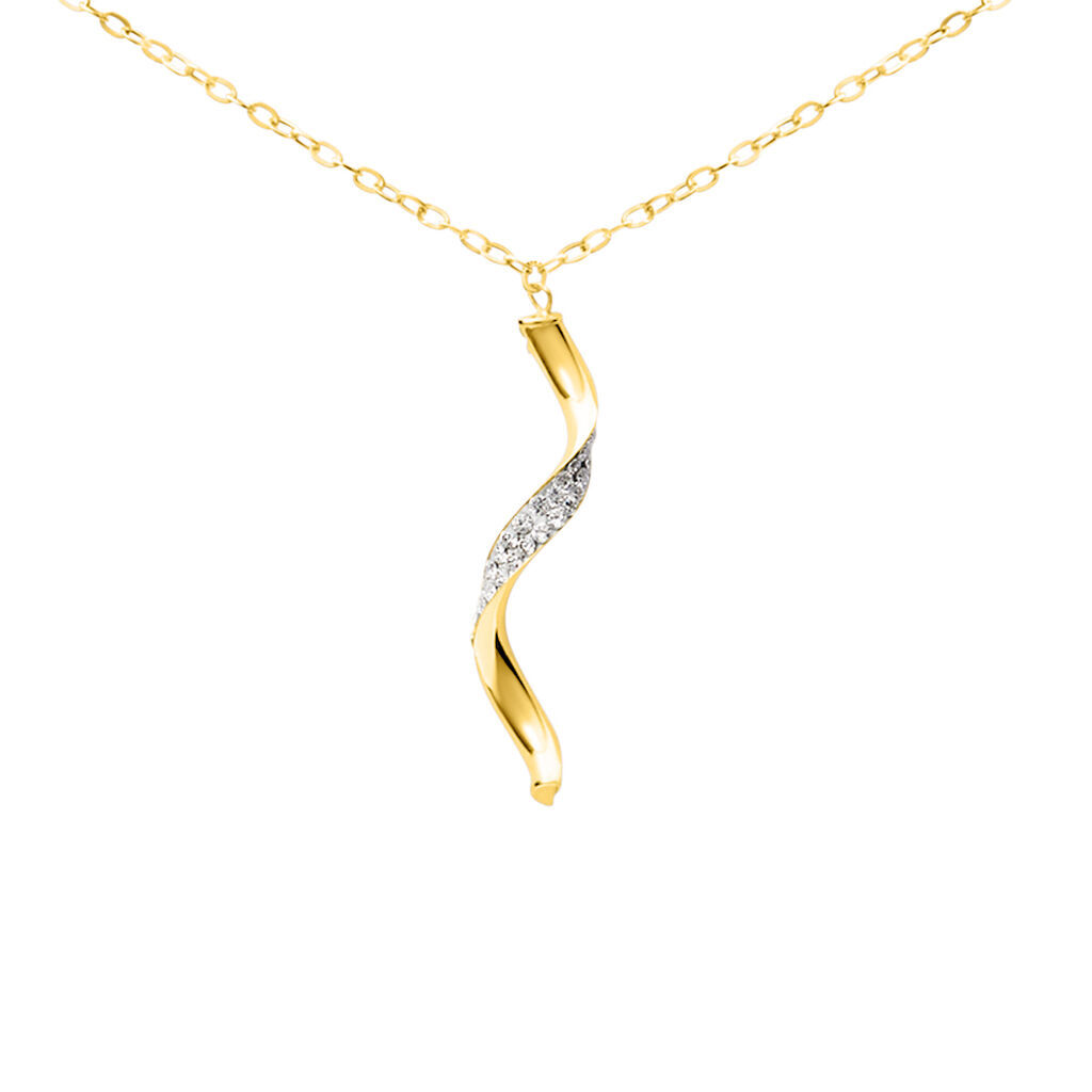 Stroili Collana Crystal Gold Oro Giallo Cristallo Collezione: Crystal Gold Oro Giallo