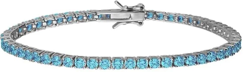 Stroili Bracciale Tennis Silver Rainbow Argento Rodiato Cubic Zirconia Collezione: Silver rainbow Bianco