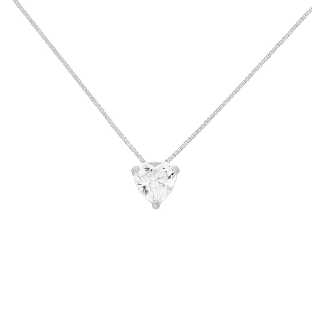 Stroili Collana Punto Luce Claire Oro Bianco Cubic Zirconia Collezione: Claire Oro Bianco