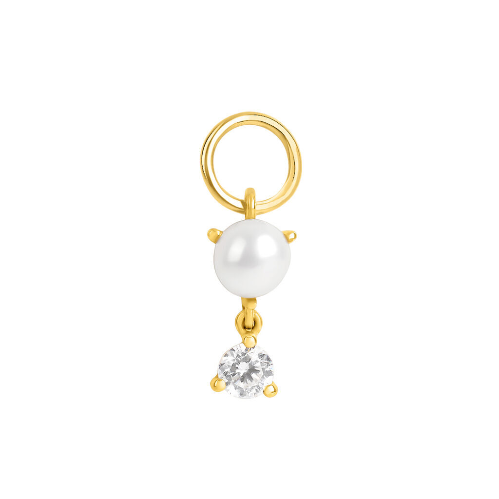 Stroili Charm Toujours Oro Giallo Perla D'Acqua Dolce Cubic Zirconia Collezione: Toujours Oro Giallo