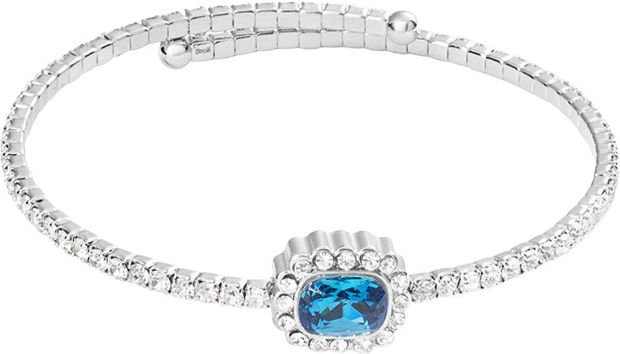 Stroili Bangle Romantic Shine Metallo Cristallo Collezione: Romantic Shine Bianco