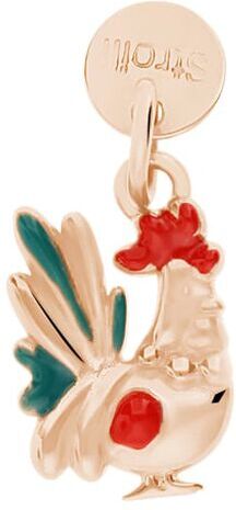 Stroili Charm in argento rosato e smalto galletto Collezione: Love Beats