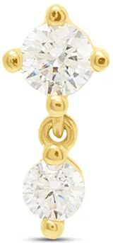 Stroili Piercing Orecchio Doppio Punto Luce Bon Ton Oro Giallo Cubic Zirconia Collezione: Bon Ton Oro Giallo