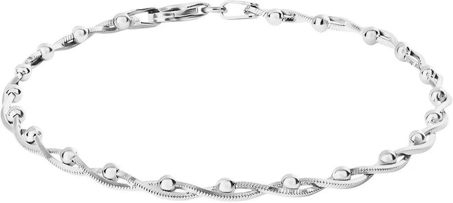 Stroili Bracciale Catena Silver Collection Argento Rodiato Collezione: Silver Collection Bianco