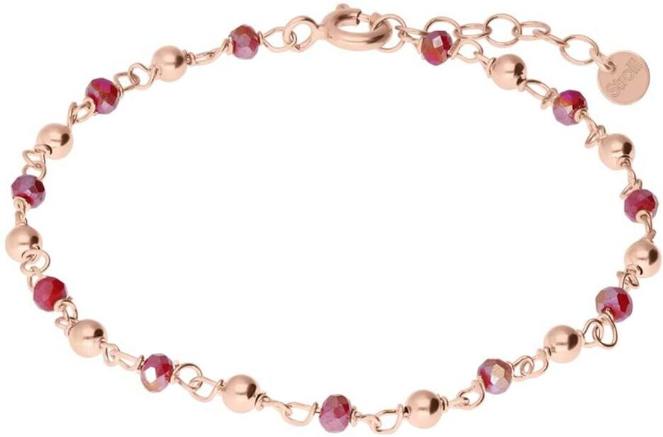 Stroili Bracciale Silver Soul Argento Rosa Cristallo Collezione: Silver Soul Rosa