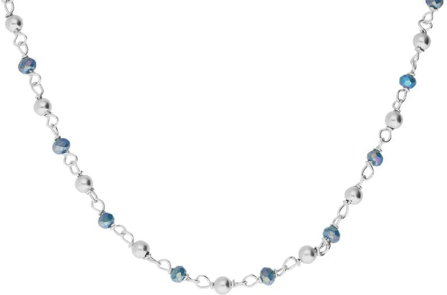 Stroili Collana Silver Soul Argento Rodiato Cristallo Collezione: Silver Soul Bianco