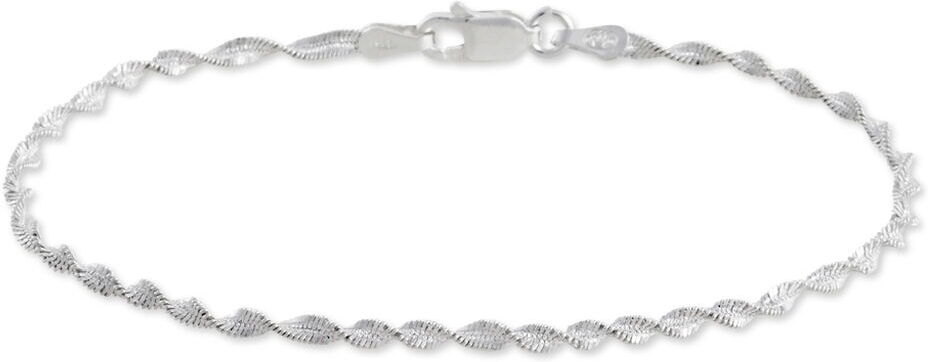 Stroili Bracciale Catena Silver Collection Argento Rodiato Collezione: Silver Collection Bianco