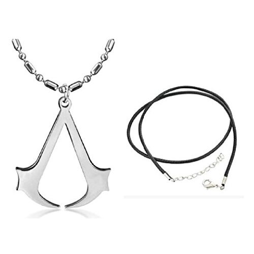 XU Creed 2 Halsketting met cult- en warenhalsband, cosplay, reserveketting voor Assassin,