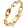 Jackie 14K Gold Baia Link ring van 14 karaat geelgoud - Geelgoud