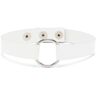 Manokhi Leren choker - Wit