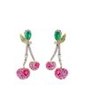 Anabela Chan Cherry Drop Earrings - Goud