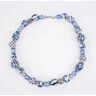 Heinen Delftsblauw Heinen Delft Blauw ketting Gravin