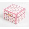 Aurum Honeycomb Pink MDF Jewelry Box