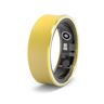 NJDQFA Multifunctionele slimme ring, niet bang voor fitnesstrackers op wateractiviteit, draagbare fitness-slaaptracker voor heren en dames,Matte gold,11 (20.5mm)