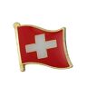Patch Nation Zwitserland Zwitserse vlag metalen pin badge