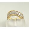 Casio Ocn zirkonia ring Geel Goud One Size Female