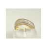 Casio Ocn zirkonia ring Geel Goud One Size Female