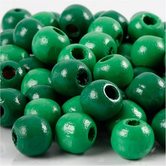 Creotime kralen 12 mm 40 stuks groen - Groen
