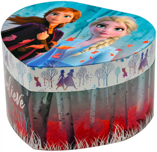 Kids Licensing sieradenkist Frozen II meisjes karton blauw/rood - Blauw,Rood