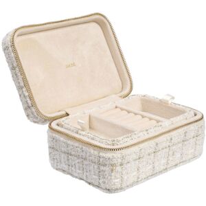 DARK Tweed Jewellery Box Vanilla