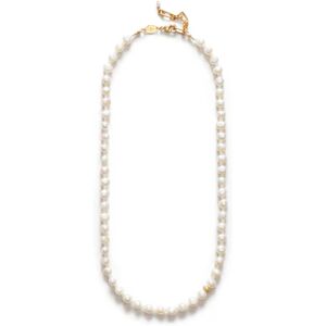 ANNI LU Petit Stellar Pearly Necklace - Gold One Size