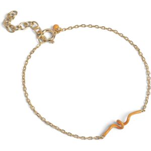 ENAMEL Copenhagen Twist Bracelet - Orange One Size