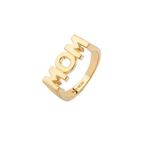 Maria Black Mom Ring - Gold 58