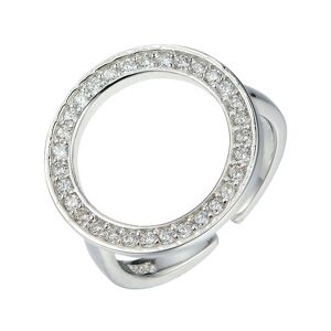 Everneed Bella - Silver with clear zirconia