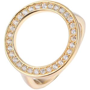 Everneed Bella - Gold with clear zirconia