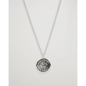 Tom Wood Coin Pendand Necklace Silver