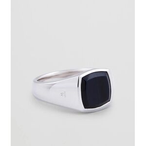 Tom Wood Kay Blue Hawk Eye Ring Silver