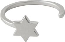 Design Letters Star Ring Silver