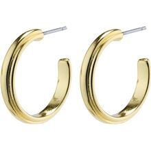 Pilgrim 26221-2003 AMINA Medium Hoop Earrings 1 set